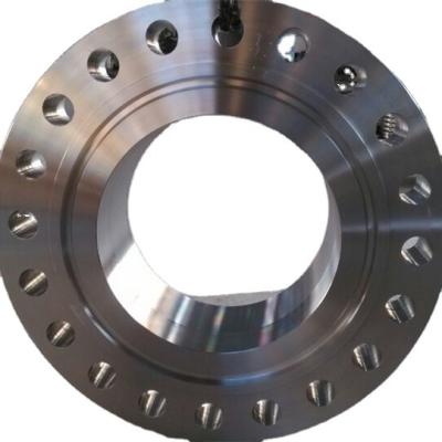 China Tie Pipes Size 150# W.N.R.F 4 Inch ASTM A105 Carbon Steel Flange for sale