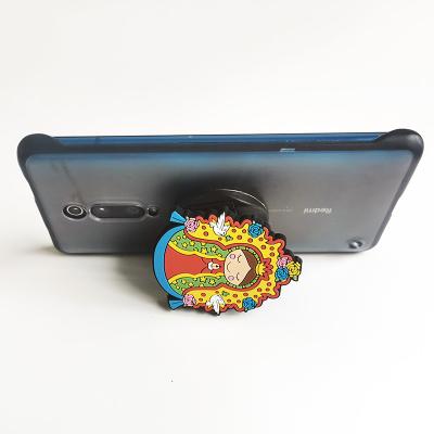 China Wholesale Adjustable Multi Function Silicone PVC Foldable Mobile Phone Holder For Airbag Bracket for sale