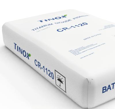 China Resultados da experiência de revestimento de Dióxido de Titânio Rutilo com TINOX CR-1120 à venda