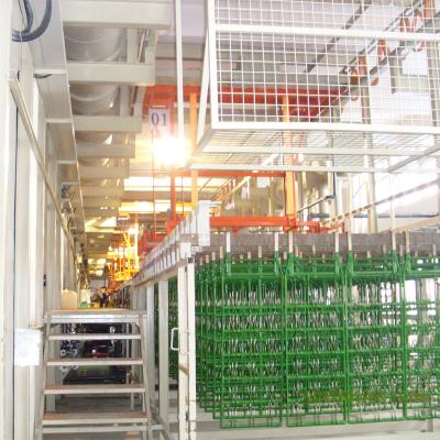 China Hanging Plating Brass Electroplating Line Customized Automatic Plate Preparation Machine for sale