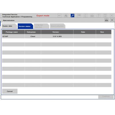 Chine Le plus défunt logiciel de BMW ICOM HDD Windows 7 avec la programmation d'ingénieurs à vendre