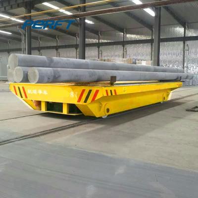 China 10t Easy Operation Electric Rail Transfer Cart For Transfer Steel Pipe Billet Ladle And Coil for sale