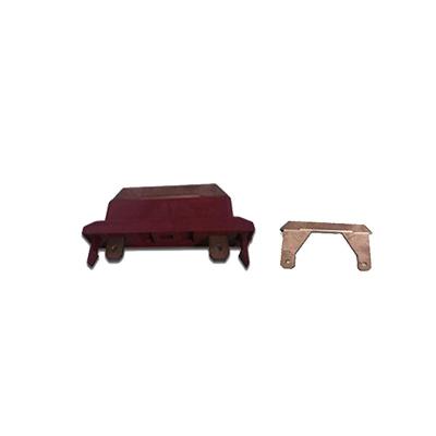 China Mobile Power Supply Equipments Copper Current Collector Carbon Brush For Gantry Crane Rail for sale