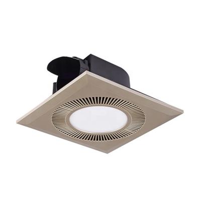 China Wind Saving Power.convenient energy .strong 10 inch ceiling fan pipe wall mounted exhaust fans with LED light for sale