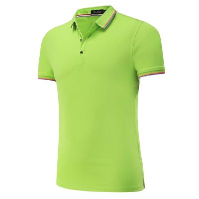 China Anti-wrinkle Multiple Color Plus Size White Polo Shirt Pure Cotton Embroidered Mens Golf Polo T Shirts for sale