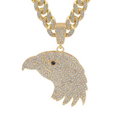 China Hiphop Strength Factory Alloy Best Selling Rhinestones Do Not Fade Pendant for sale