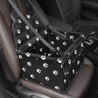 China Deluxe Portable Dog Booster Car Seat Viable Upgrade Car Seat with Safety Detachable Leash and Dog Cover for sale