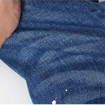 中国 人のデニムのズボンのための伸縮自在の98綿2のElastaneの生地300gsmの綿織物 販売のため