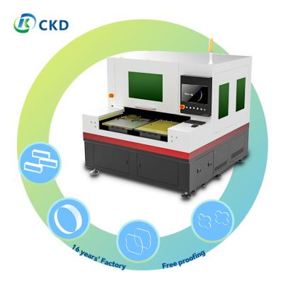 China Revolucione su proceso de corte de vidrio con nuestra máquina de corte de vidrio láser a velocidad de 0-500mm/s en venta