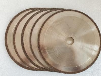 China 1A1 600*2,5*20*5mm B100/120 Edge Design R0,5 Fillet + 7° Chamfer CBN-Schnittscheibe zu verkaufen