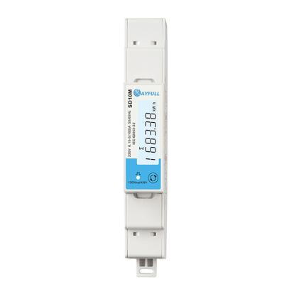 China Rayfull SD10M 1 Module Power Consumption RS485 Modbus Energy Meter for Payment System SD10M for sale