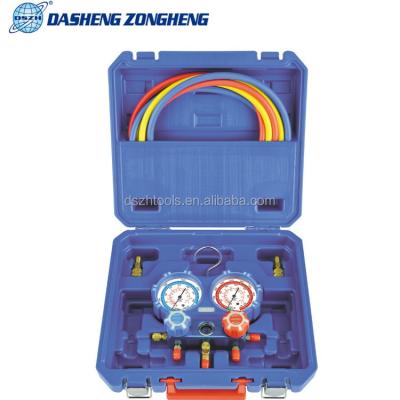 China DSZH Refrigeration Tool WK-P3602B Aluminum Manifolds for sale