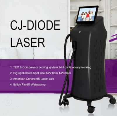 China Triple Waves Hair Removal Laser Equipment 1064nm Laser Hair Removal Professionele machine 2000W Te koop