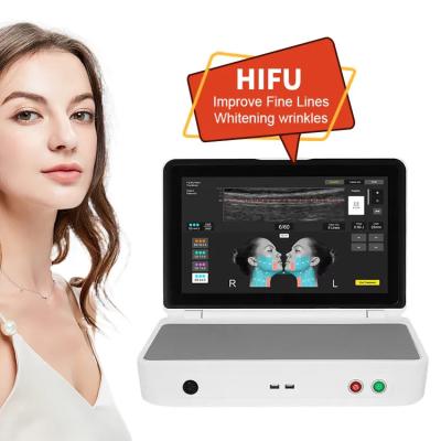 China Ultrasonido enfocado de alta intensidad Tratamiento facial y corporal no quirúrgico Máquina Hifu 3D Elevación de piel y reducción específica de grasa en venta