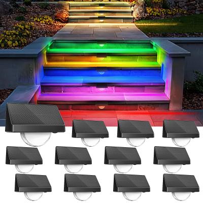 China Solar LED Fence Light – Waterproof RGB Outdoor Lighting for sale