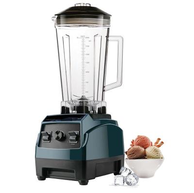 China Professional Variable Speed High Power 1800W 3HP 2.0L Heavy Duty Capacity For Smoothie And Sharks Commercial Blender for sale