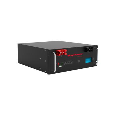 China New power generation factory wholesale 48V 100AH LiFePO4 deep cycel lithium backup mounted battery for energy storage system for sale