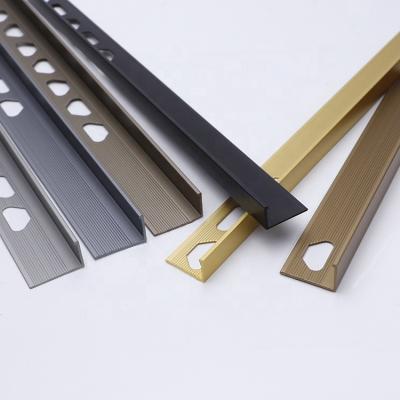 China Modern Promotion Price Factory Free Sample Aluminum Tile Edge Trim for sale