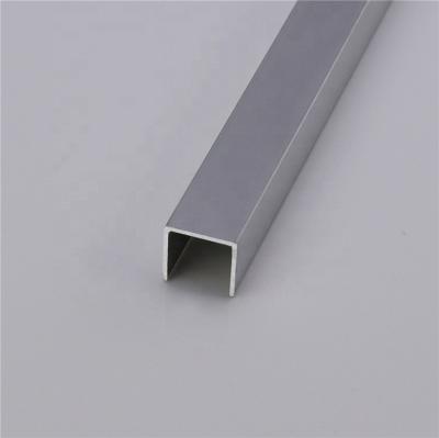 China Modern Free Sample NiuYuan Trims Aluminum U Channel Tile Trim for sale
