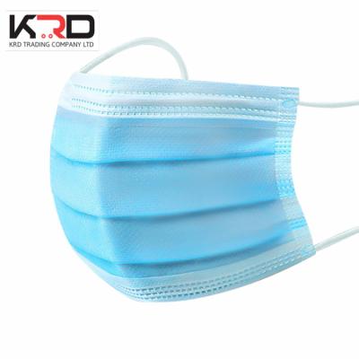 China Disposable 3ply Face Mask With Earloop for sale