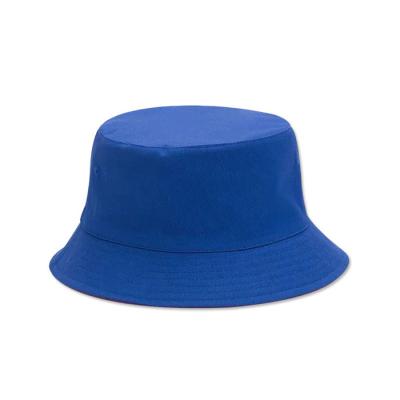 China New Fashionable Sunshade Hats Wholesale Bulk Outdoor Wearing Solid Color Cotton Bucket Hat Sunscreen Double Side Bucket Hats For Men for sale