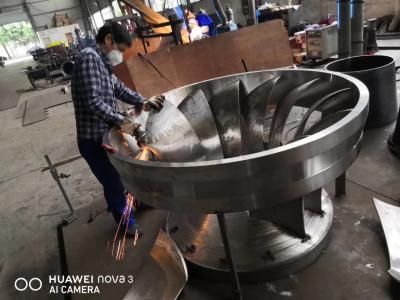 中国 50Hz/60Hz 周波数 水力タービンランナー パーソナライズされた刃長 販売のため