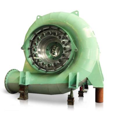中国 アルミニウム合金刃 水平または垂直配置 100kw-20mw 電力範囲効率のための水力タービン 販売のため