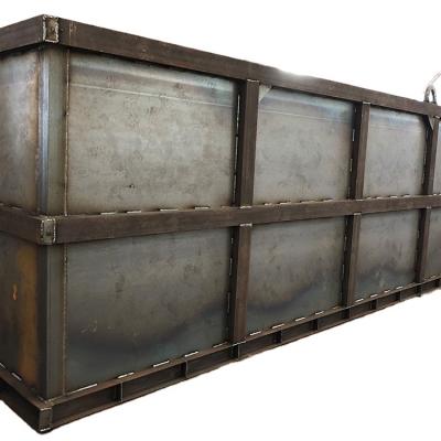 China Frame Part Metal Fabrication Parts OEM Structural Steel Frame Heavy Welding Fabrication for sale