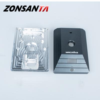 China Aluminum High Demand Custom Process Machining CNC Router Case White Anodized Aluminum Black Parts for sale