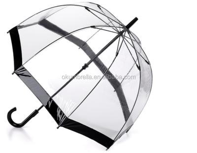 China POE Umbrella Well Women Straight Umbrella, Transparent Umbrella, Umbrella Factory for sale