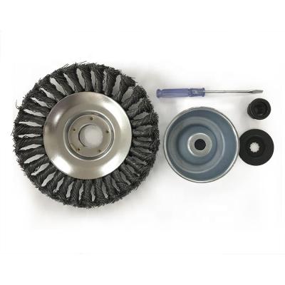 China Garden Tool Spare Parts 5PCS Set 6INCH Brush Cutter Trimmer Head 20110052 for sale