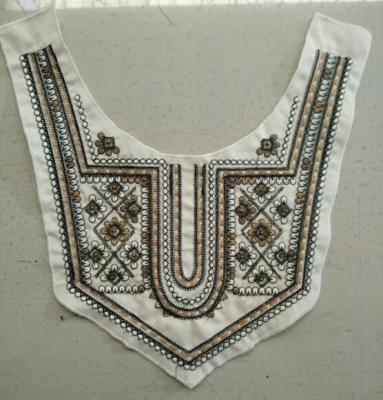 China Motif Cotton traditional handworking symmetry design for Garment for sale