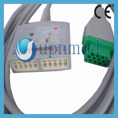 China 2017006-001 GE Marquette 10 lead Multi-Link EKG cable for sale