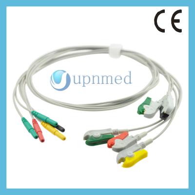 China Holter 5 lead wires set clip for sale