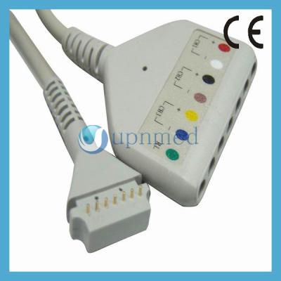 China Burdick 7 lead Holter ECG trunk cable for sale