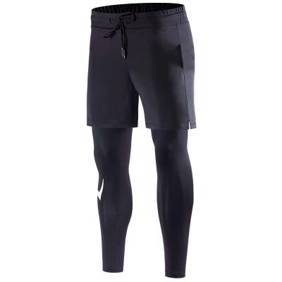 China Newest Design Polyester Stretchable Cloth Mens Breathable Gaiters 100% Compression Gym Yoga Pants for sale