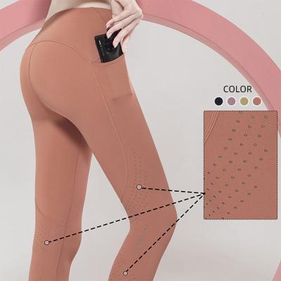 China Breathable Sports Gaiters For Women Gaiters With High Pocket Waist Yoga Pants Fitness Gaiters But Lift Yoga Pants for sale