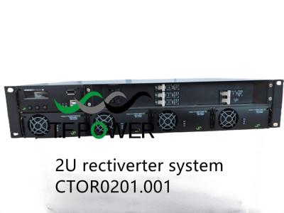 중국 엘텍 6KVA 230V 4.8KW 르렉티브르테르 시스템 2U 19 인치 전력 선반 전원 시스템 CTOR0201.001 242100.100 판매용