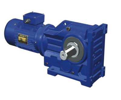 China Cast Iron China Long Life High Efficiency K Series Modular Integrated Helical-Bevel Speed Reducer Gearbox Prices for sale