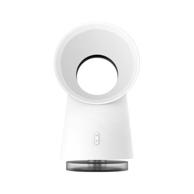 China USB Small Mini Leafless Desktop Vertical Speed Fan Student Dormitory Office Household Humidification Regulation Spray Fan Small Mini for sale