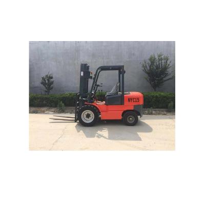China Construction works Factory wholesale high quality multi terrain diesel forklift for sale for sale
