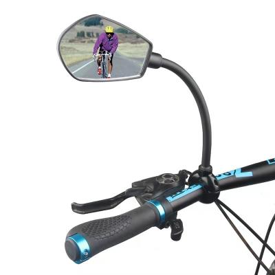 China Mountain E Bikes Scooter Long Arm Bike Rear View Mirrors Bicycle 360 Rotating Rearview Handlebar Mirror With Clear Vision for sale