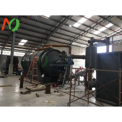 China Installation and Test Guidance for Waste Plastic Tyre to Fuel Oil Processing Machine for sale