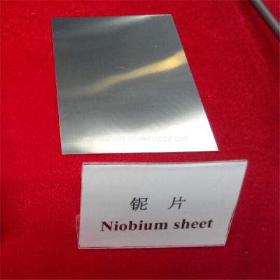 China high quality Smooth bright annealed niobium plates/sheets for sale for sale