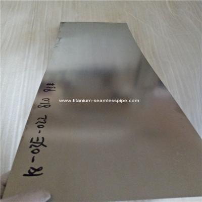 China Superficie brillante 2m m gruesa elástico estupenda de la hoja 1m m del nitinol de ASTM F2063 en venta