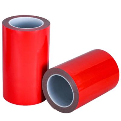 China Heat-Resistant Red Film Gray Acrylic Double-Sided Adhesive Waterproofing à venda