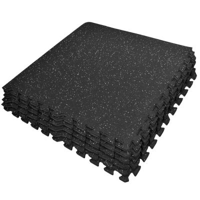 China EVA Interlocking Rubber Gym Tiles Puzzle Floor Rubber Mat for sale