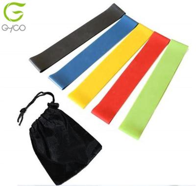 China Latex Resistance Bands Set With Logo / Elastic Exercise Resistance Bands for sale