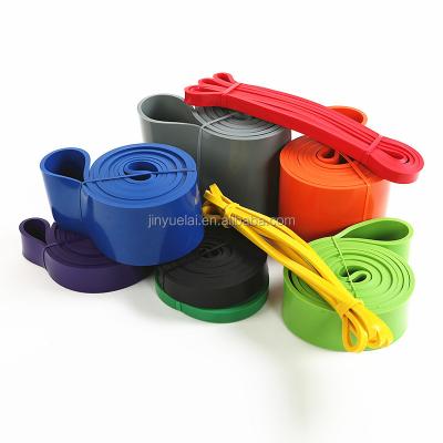 China Body Slimming Stretch Training Latex Resistance Bands For Pull Up Fitness Body Band for sale