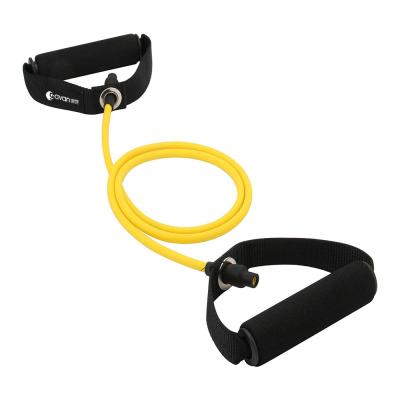 China Strong Gym Equipment Quality Natural Latex Resistance Bands Tube Set With Cushioned Handles For Home And Gym Workout Fitness Training. for sale